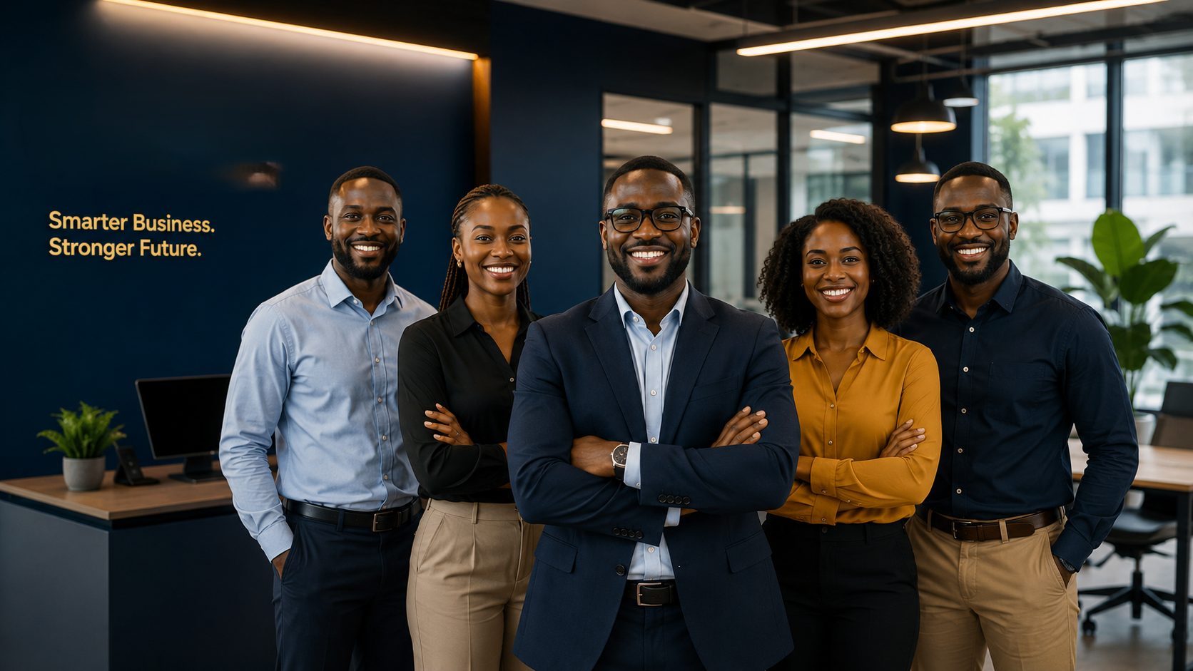 The Edah Innovative Solutions team in their Nairobi office